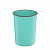 Корзина для бумаг литая ErichKrause Pastel Mint 13.5л мятная