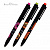 Ручка шариковая автоматическая 0,7 мм синие чернила Bruno Viscont FunClick Food in black