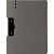 Планшет A4 Deli 64512DK темно-серый с крышкой