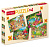 Пазлы для детей 8-12-15-20 элементов А5 200х140мм 4 картинки в 1 коробке Мышиные забавы