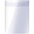 Папка на кнопке А4 150мкр вертикальная OfficeSpace прозрачная